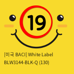 [빅사이즈] White Label BLW3144-BLK-Q