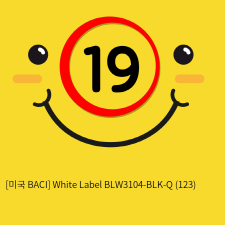 [빅사이즈] White Label  BLW3104-BLK-Q