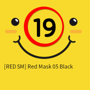 [RED SM] Red Mask 05 Black