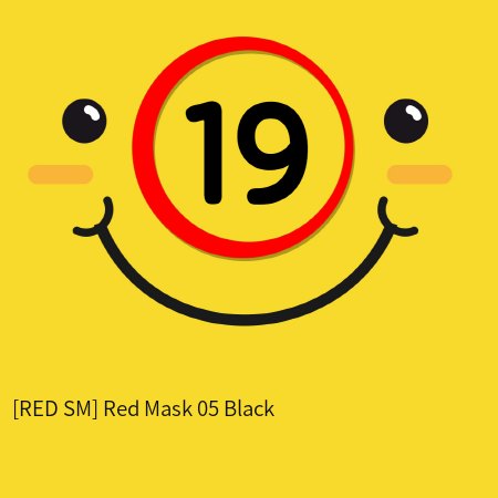 [RED SM] Red Mask 05 Black